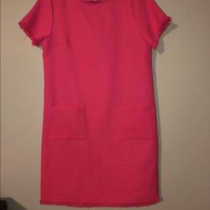 Ronni Nicole straight pink dress